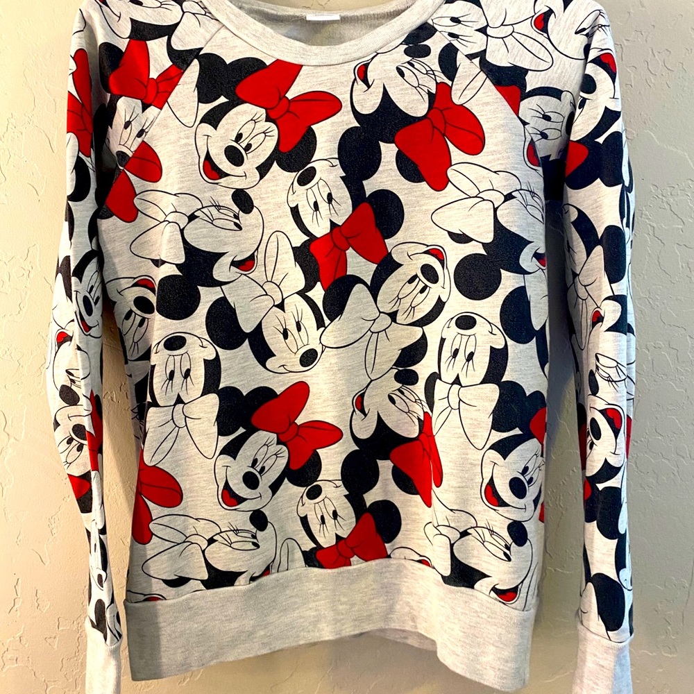 Minnie Mouse long sleeve shirt.